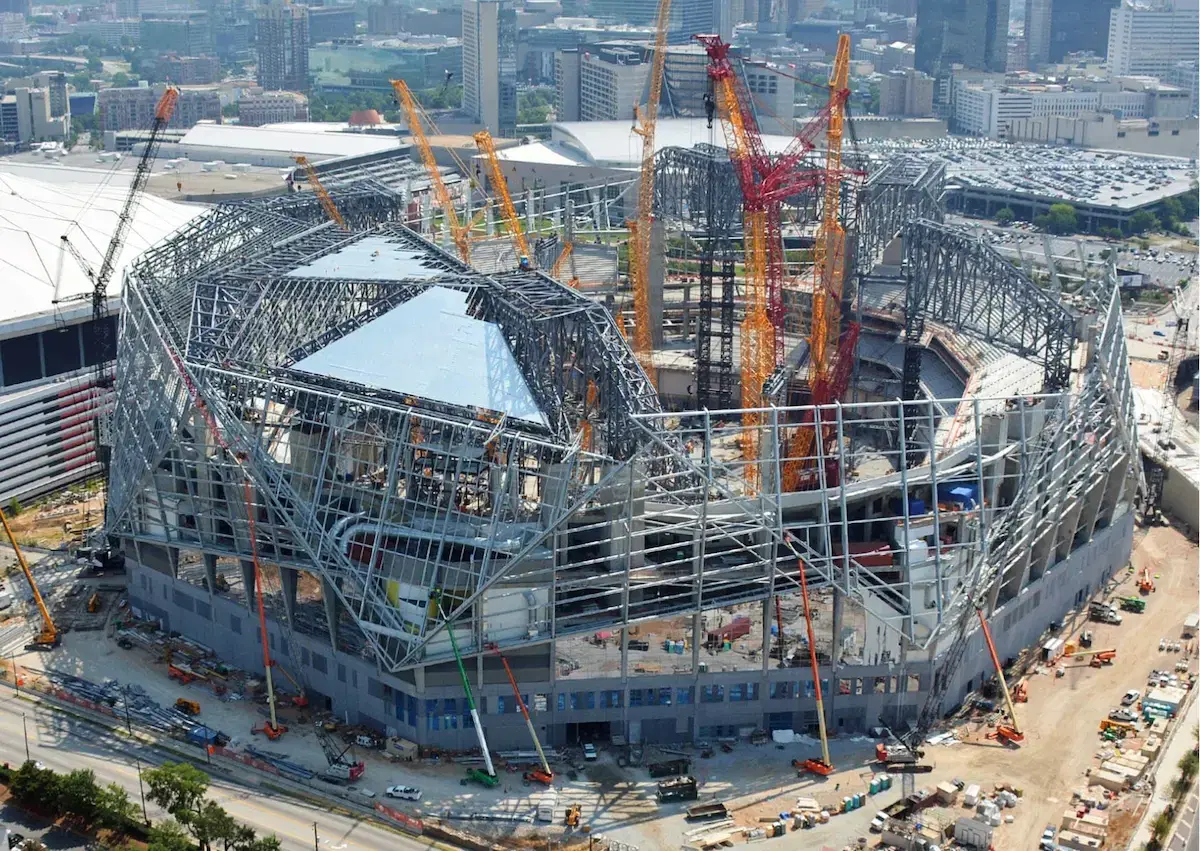 Geschichte von Atlanta Stadium